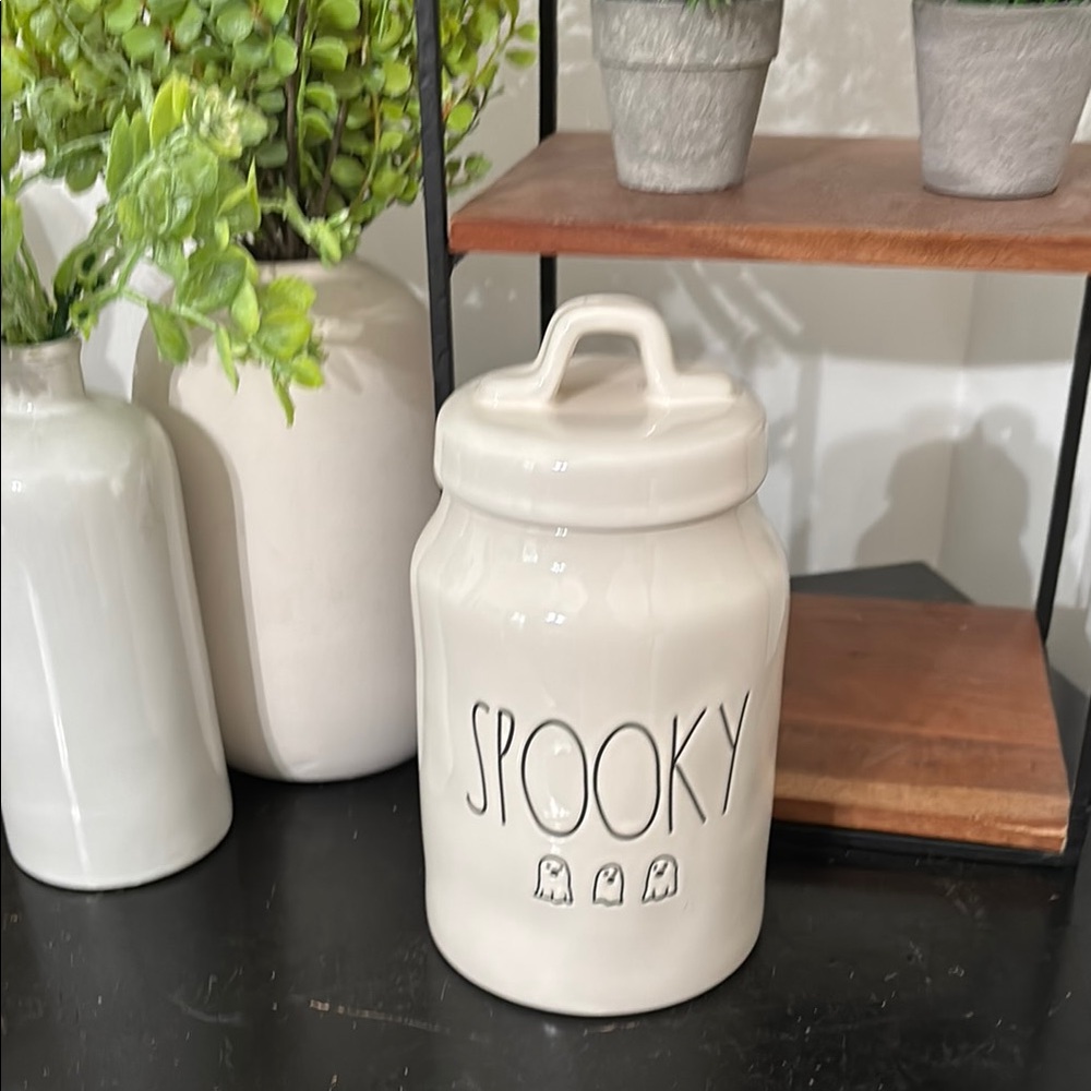Rae Dunn Spooky Ceramic Canister